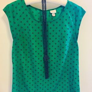 Merona Green Blouse